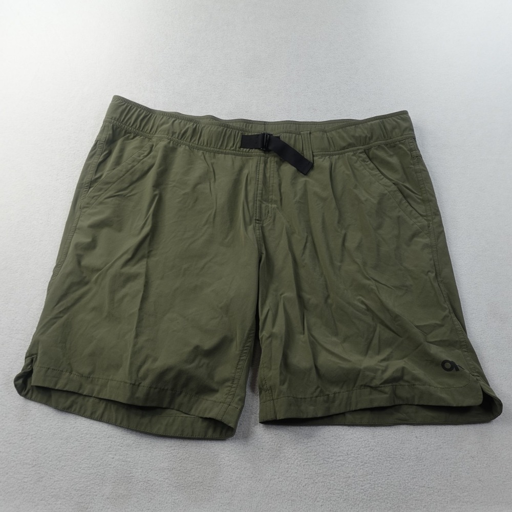 Outdoor Research Ferrosi Shorts Womens 2X Ranger Green 9" Hiking Stretch